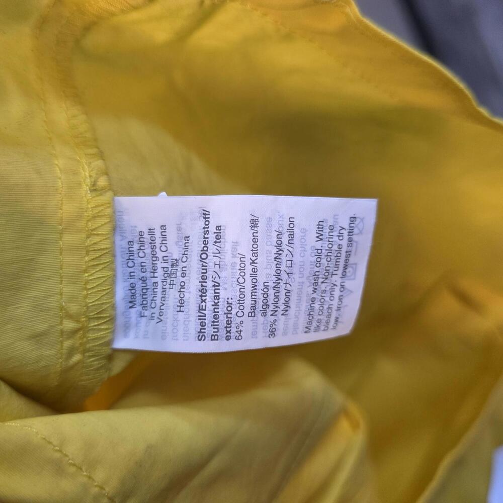 J.Crew Women's Lightweight Yellow Hooded Jacket -Medium - Picture 3 of 9